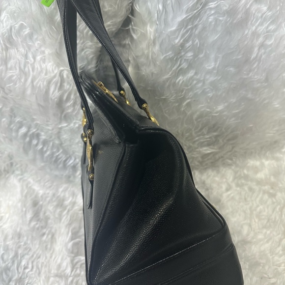 VERSACE RARE LEATHER TRUNK BAG - Picture 3 of 9